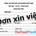 Đơn Xin Việc Viết Tay Hay Đánh Máy