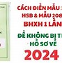 Mẫu Đơn Hưởng Bảo Hiểm Xã Hội Một Lần